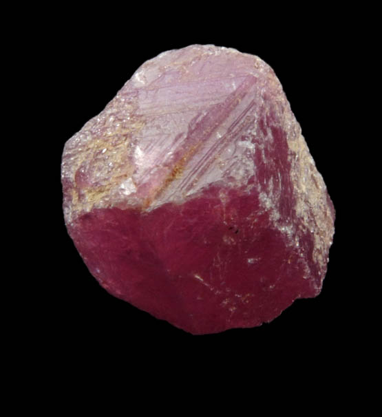 Corundum var. Ruby from Jos placer deposits, Kaduna, Nigeria