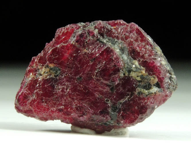 Corundum var. Ruby from Longido, Arusha, Tanzania