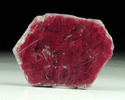 Corundum var. Ruby from Longido, Arusha, Tanzania