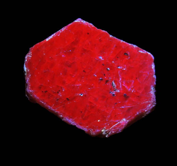 Corundum var. Ruby from Longido, Arusha, Tanzania