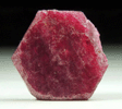 Corundum var. Ruby from Longido, Arusha, Tanzania