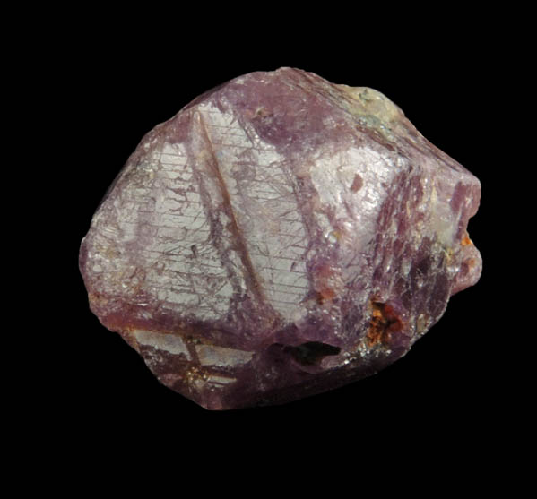 Corundum var. Purple Sapphire from Mogok District, 115 km NNE of Mandalay, Mandalay Division, Myanmar (Burma)