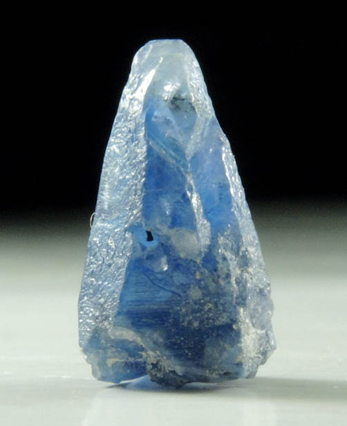 Corundum var. Blue Sapphire from Central Highland Belt, near Ratnapura, Sabaragamuwa Province, Sri Lanka