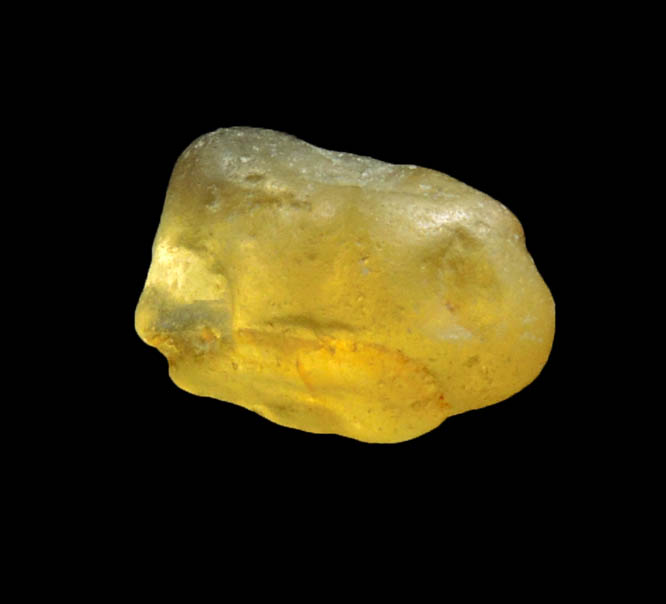 Corundum var. Yellow Sapphire from Umba Valley, Tanzania