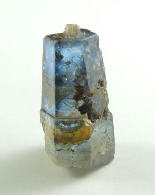 Corundum var. Blue Sapphire from Central Highland Belt, near Ratnapura, Sabaragamuwa Province, Sri Lanka