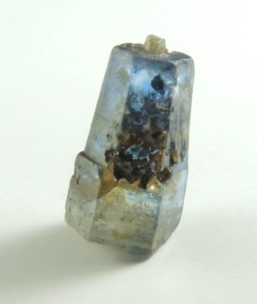 Corundum var. Blue Sapphire from Central Highland Belt, near Ratnapura, Sabaragamuwa Province, Sri Lanka