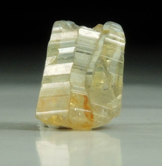 Corundum var. Yellow Sapphire from Central Highland Belt, near Ratnapura, Sabaragamuwa Province, Sri Lanka