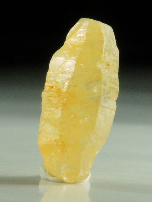 Corundum var. Yellow Sapphire from Central Highland Belt, near Ratnapura, Sabaragamuwa Province, Sri Lanka