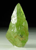 Peridot crystal (gem variety of Forsterite) from Suppat, Naran-Kagan Valley, Kohistan District, Khyber Pakhtunkhwa (North-West Frontier Province), Pakistan