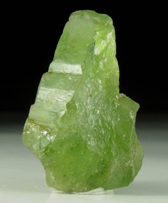 Peridot crystal (gem variety of Forsterite) from Suppat, Naran-Kagan Valley, Kohistan District, Khyber Pakhtunkhwa (North-West Frontier Province), Pakistan