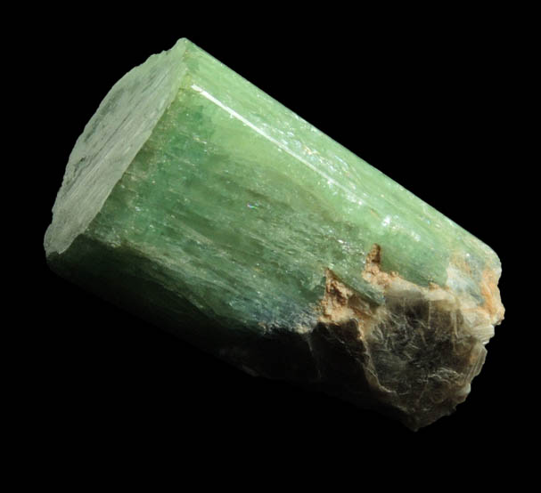 Elbaite Tourmaline with Lepidolite core from Mina do Urubu, Itinga, Minas Gerais, Brazil