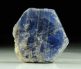 Corundum var. Blue Sapphire from Paraba do Norte, Brazil