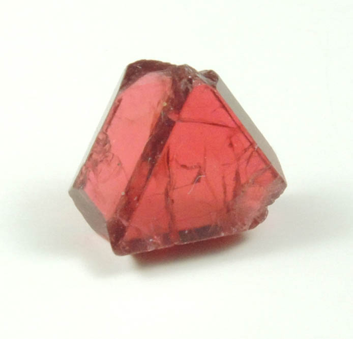 Spinel (twinned crystals) from Mogok District, 115 km NNE of Mandalay, Mandalay Division, Myanmar (Burma)