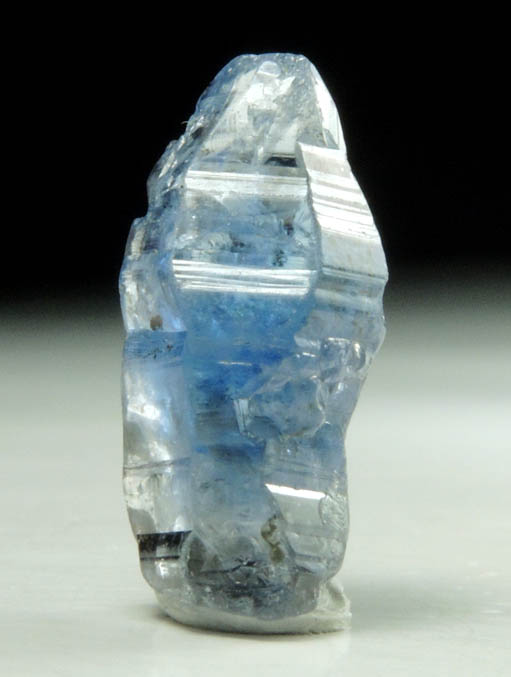 Corundum var. Blue Sapphire from Central Highland Belt, near Ratnapura, Sabaragamuwa Province, Sri Lanka