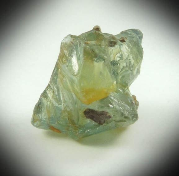 Corundum var. Green Sapphire from Tanzania