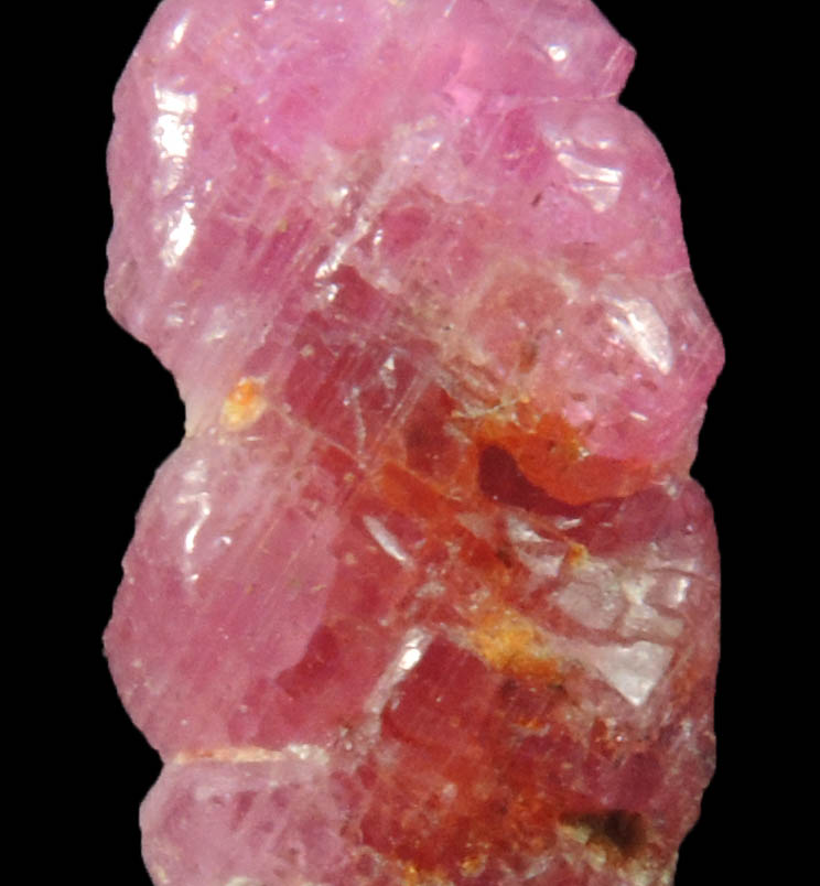 Corundum var. Ruby from Mogok District, 115 km NNE of Mandalay, Mandalay Division, Myanmar (Burma)