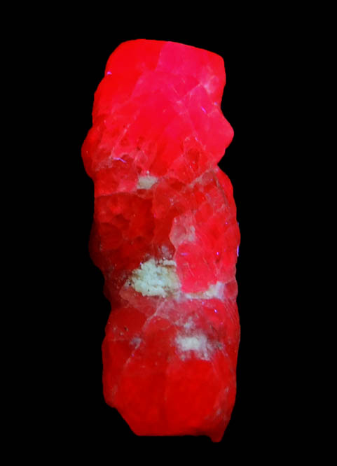 Corundum var. Ruby from Mogok District, 115 km NNE of Mandalay, Mandalay Division, Myanmar (Burma)