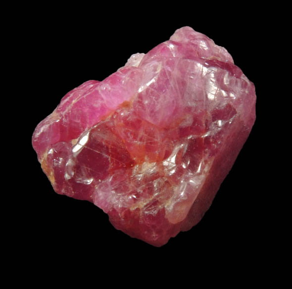 Corundum var. Ruby from Mogok District, 115 km NNE of Mandalay, Mandalay Division, Myanmar (Burma)