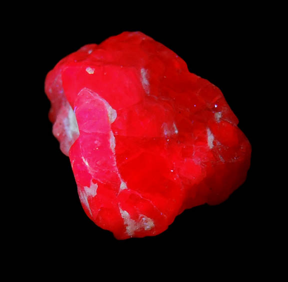 Corundum var. Ruby from Mogok District, 115 km NNE of Mandalay, Mandalay Division, Myanmar (Burma)