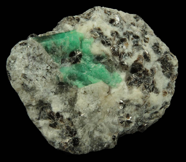 Beryl var. Emerald with Scheelite from Dayakou, Wenshan, Yunnan, China