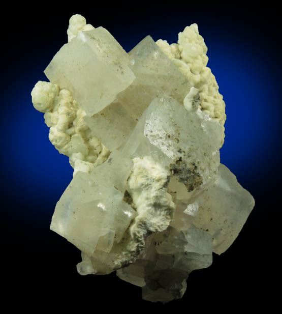 Calcite and Datolite from Millington Quarry, Bernards Township, Somerset County, New Jersey