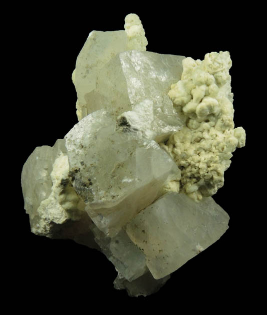 Calcite and Datolite from Millington Quarry, Bernards Township, Somerset County, New Jersey