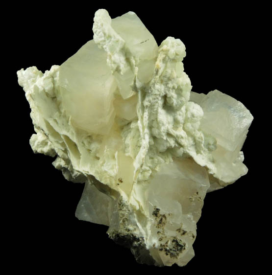 Calcite and Datolite from Millington Quarry, Bernards Township, Somerset County, New Jersey