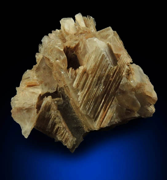 Quartz pseudomorphs after Anhydrite from Houdaille Quarry (Consolidated Quarry), Little Falls Twp., Montclair State University, Essex County, New Jersey