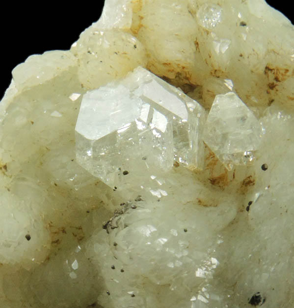 Datolite with Pyrite and Apophyllite from Millington Quarry, Bernards Township, Somerset County, New Jersey