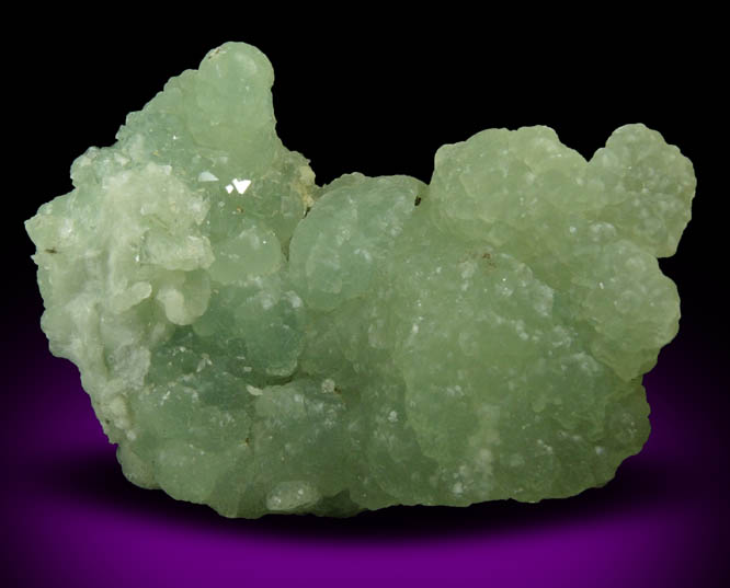 Prehnite with minor Apophyllite from Millington Quarry, Bernards Township, Somerset County, New Jersey