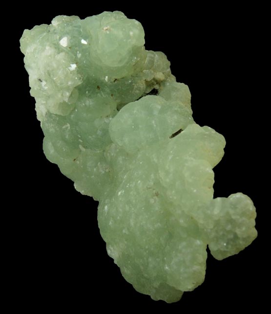 Prehnite with minor Apophyllite from Millington Quarry, Bernards Township, Somerset County, New Jersey
