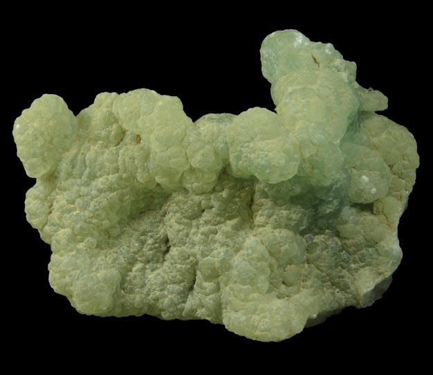 Prehnite with minor Apophyllite from Millington Quarry, Bernards Township, Somerset County, New Jersey