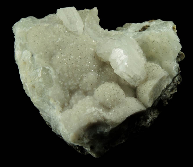 Datolite with Pyrite and Apophyllite from Millington Quarry, Bernards Township, Somerset County, New Jersey