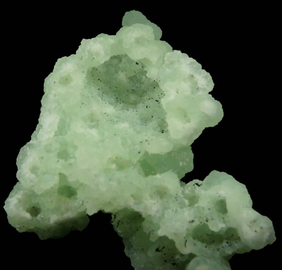 Prehnite pseudomorphs after Anhydrite with Laumontite from Upper New Street Quarry, Paterson, Passaic County, New Jersey