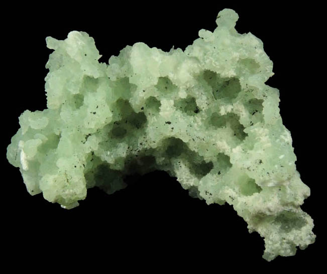 Prehnite pseudomorphs after Anhydrite with Laumontite from Upper New Street Quarry, Paterson, Passaic County, New Jersey