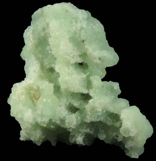 Prehnite pseudomorphs after Anhydrite with Chlorite and Laumontite from Upper New Street Quarry, Paterson, Passaic County, New Jersey