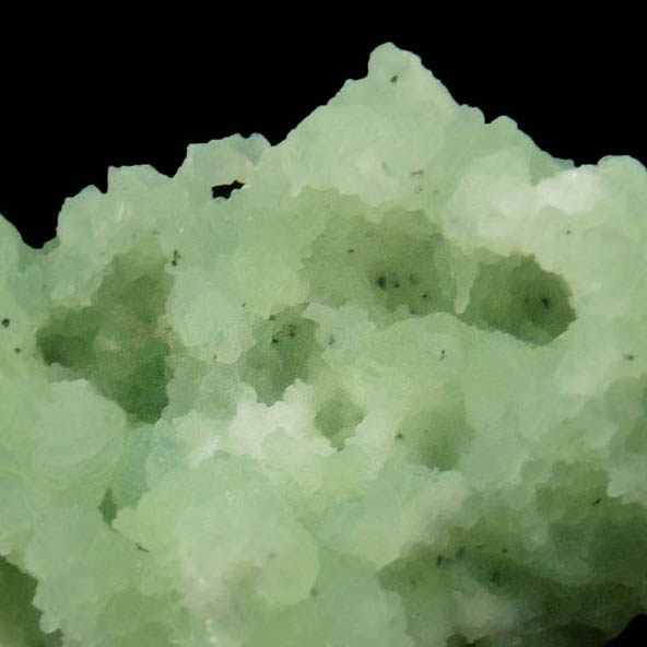 Prehnite pseudomorphs after Anhydrite with Laumontite from Upper New Street Quarry, Paterson, Passaic County, New Jersey