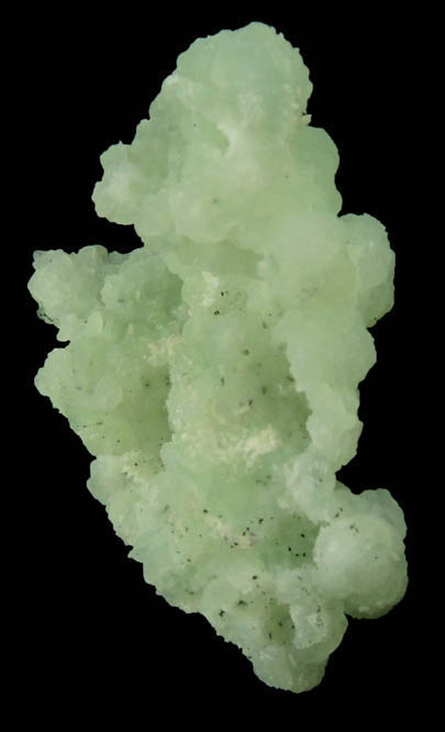 Prehnite pseudomorphs after Anhydrite with Laumontite from Upper New Street Quarry, Paterson, Passaic County, New Jersey