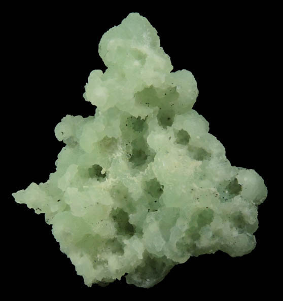 Prehnite pseudomorphs after Anhydrite with Laumontite from Upper New Street Quarry, Paterson, Passaic County, New Jersey