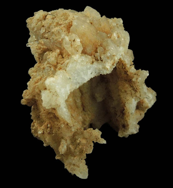 Quartz pseudomorphs after Anhydrite from Upper New Street Quarry, Paterson, Passaic County, New Jersey