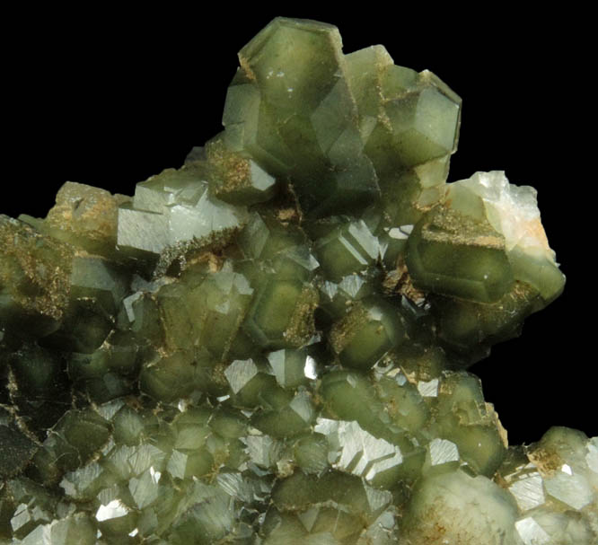 Apophyllite with Chlorite inclusions from Millington Quarry, Bernards Township, Somerset County, New Jersey