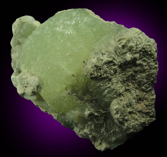 Prehnite from Millington Quarry, Bernards Township, Somerset County, New Jersey