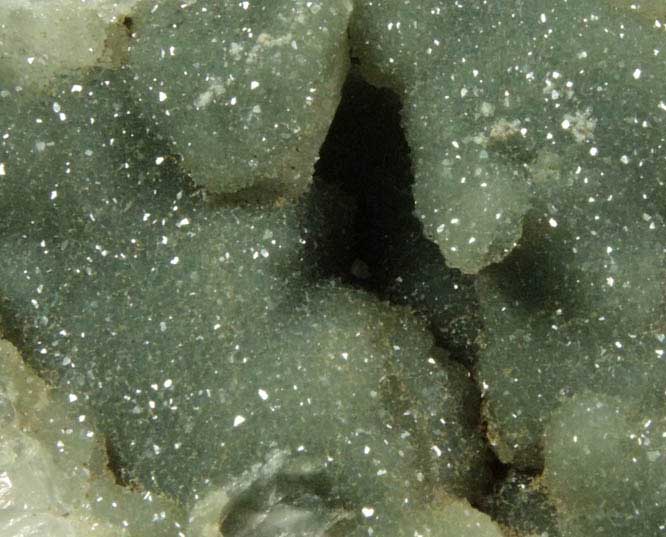 Apophyllite over Datolite from Millington Quarry, Bernards Township, Somerset County, New Jersey