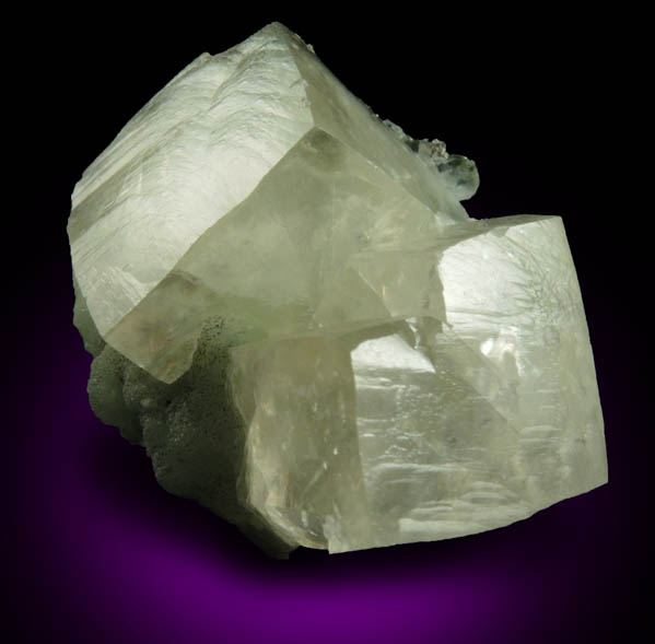 Calcite with minor Prehnite from Millington Quarry, Bernards Township, Somerset County, New Jersey