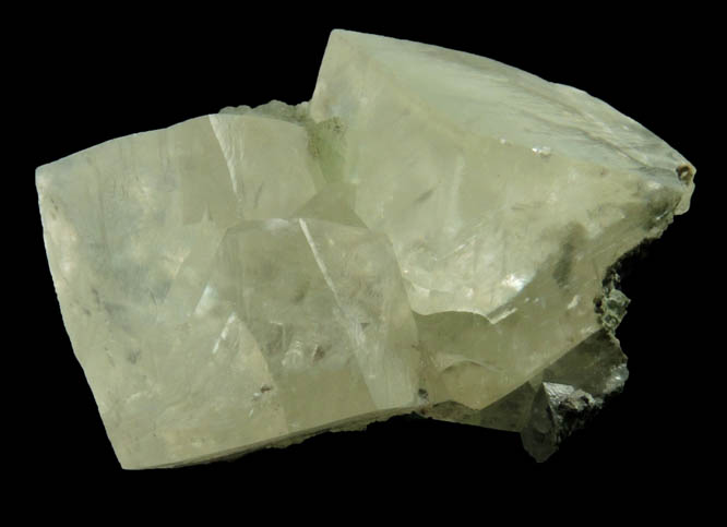 Calcite with minor Prehnite from Millington Quarry, Bernards Township, Somerset County, New Jersey