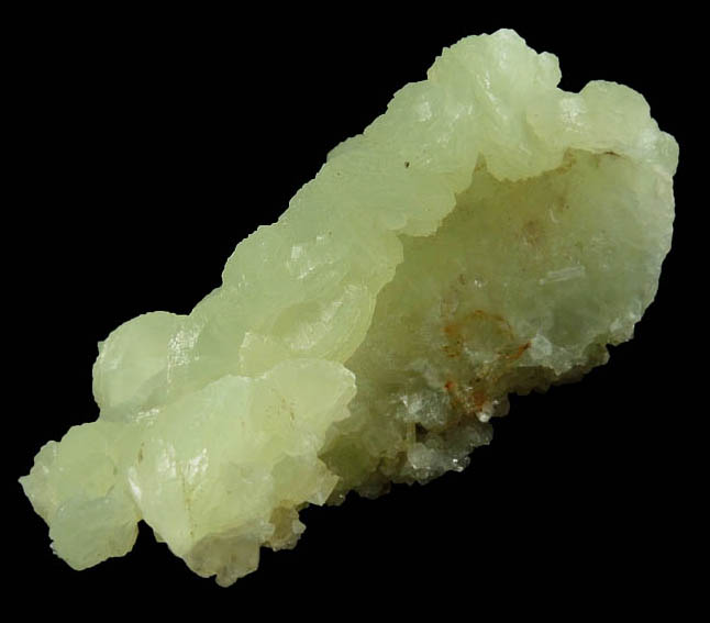 Prehnite pseudomorphs after Anhydrite from Millington Quarry, Bernards Township, Somerset County, New Jersey