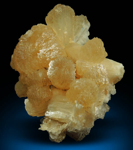 Stilbite from Upper New Street Quarry, Paterson, Passaic County, New Jersey