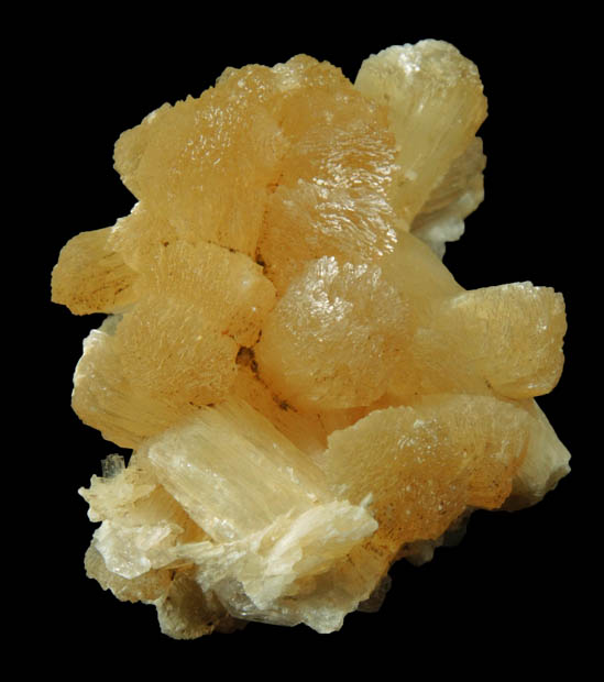 Stilbite from Upper New Street Quarry, Paterson, Passaic County, New Jersey