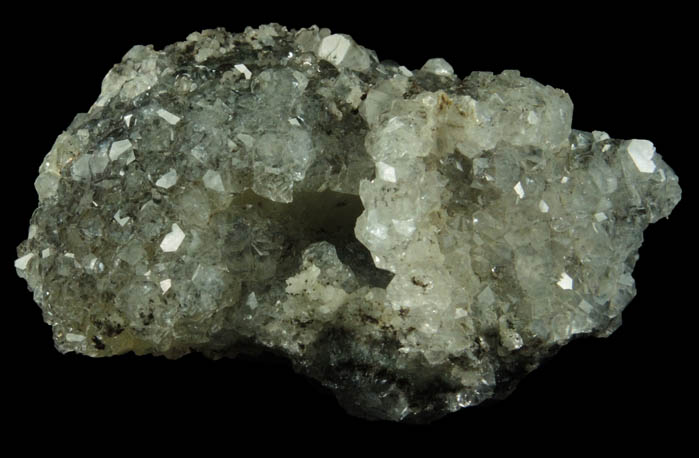 Apophyllite over Prehnite from Millington Quarry, Bernards Township, Somerset County, New Jersey