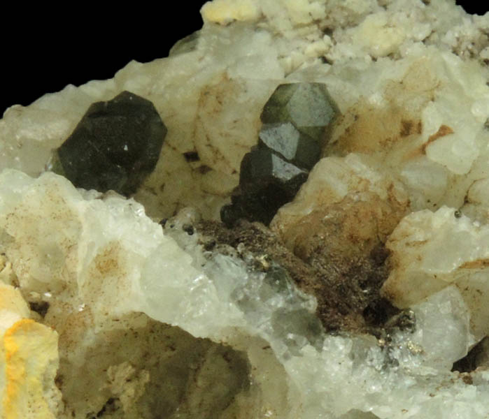 Apophyllite on Datolite from Millington Quarry, Bernards Township, Somerset County, New Jersey